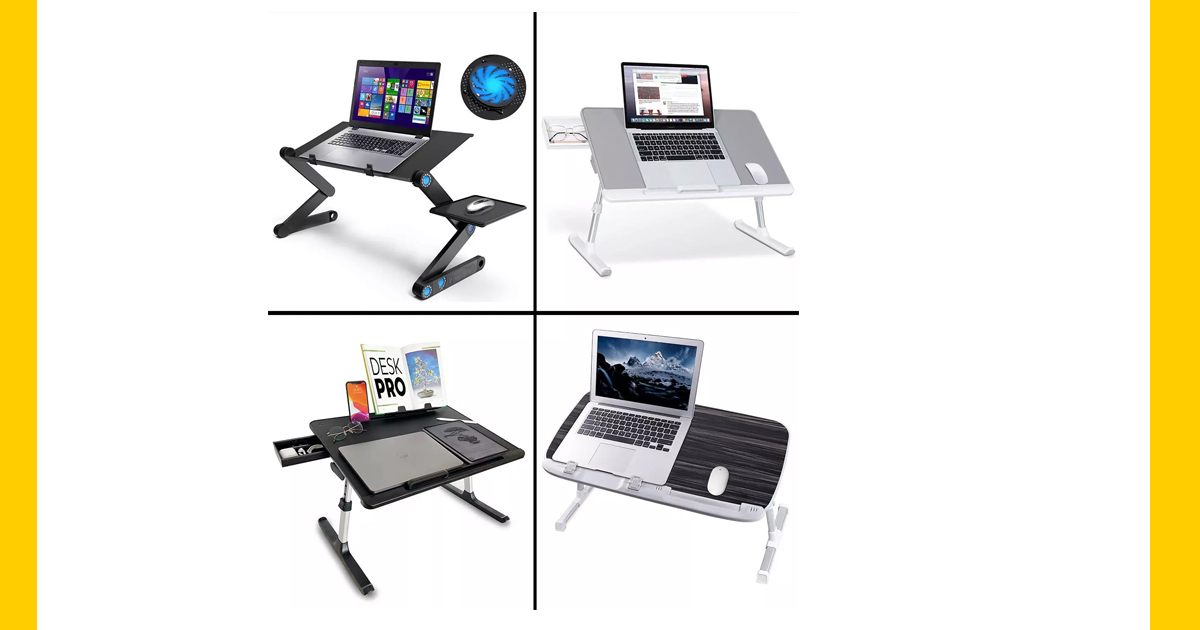 Types of Laptop Tables for Bed