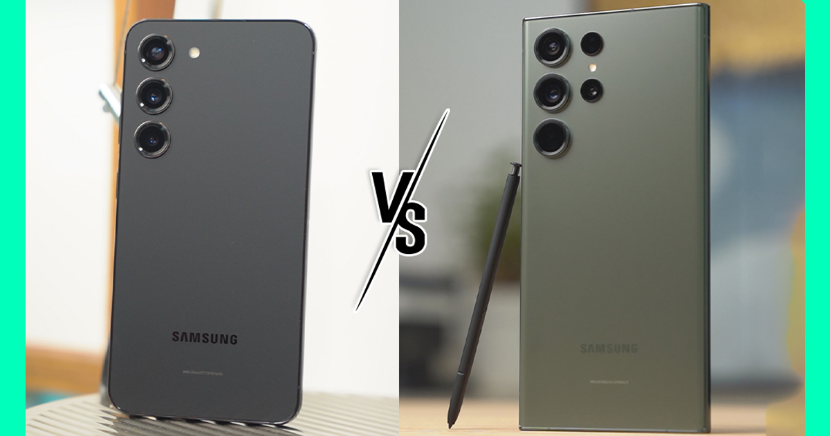 Samsung Galaxy S23 vs. Samsung Galaxy S23 ULTRA 5G