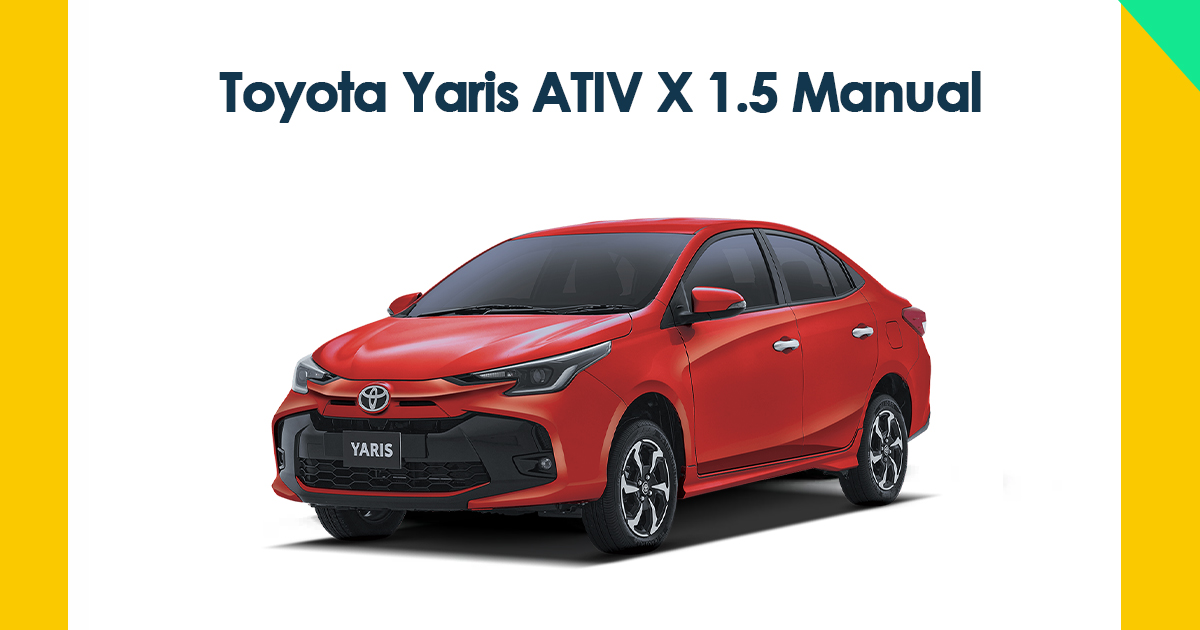 Toyota Yaris ATIV X 1.5 Manual