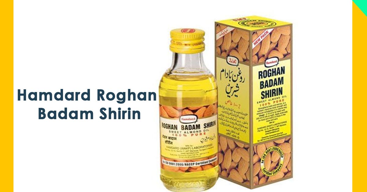 Hamdard Roghan Badam Shirin Best Hair Oil in Pakistan
