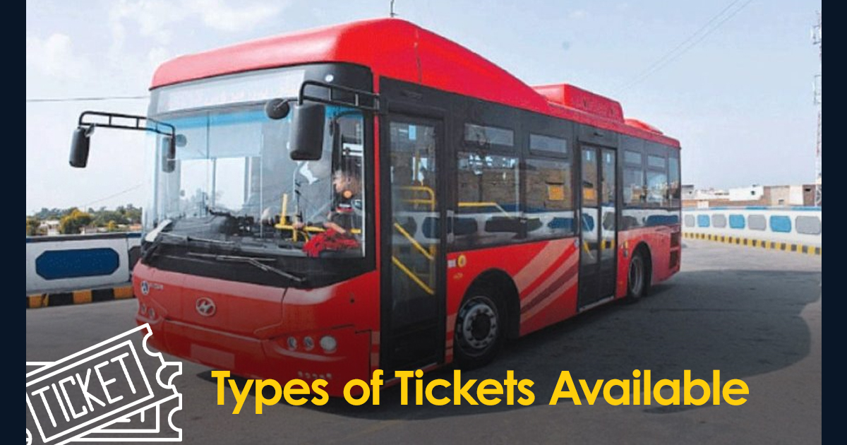 Types of Tickets Available