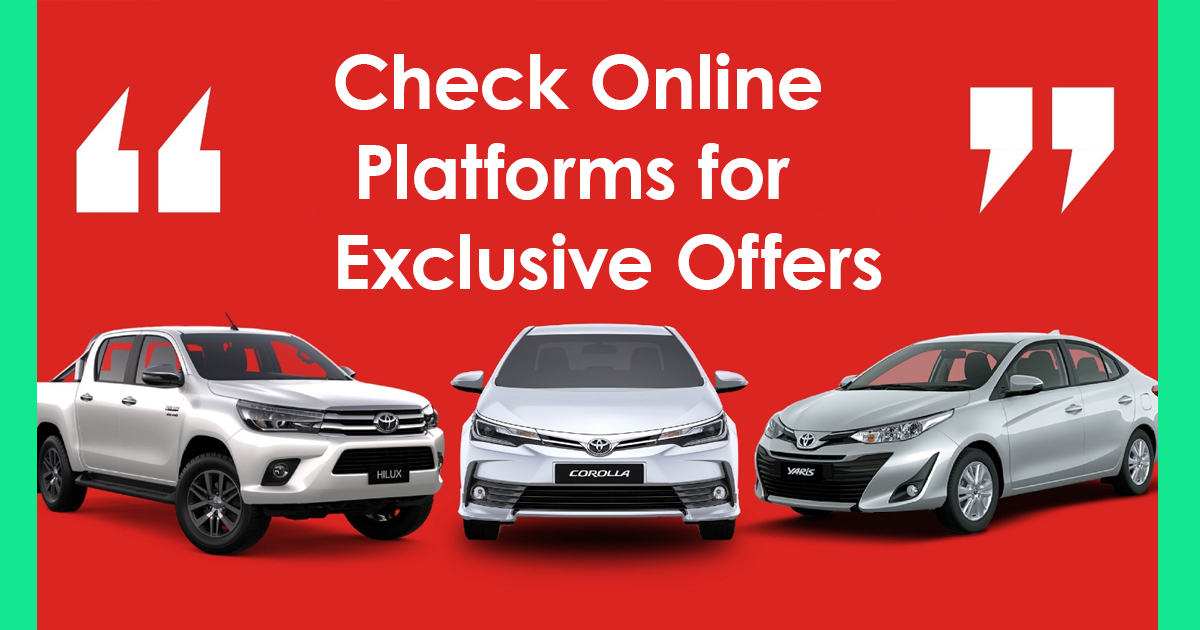 Check Online Platforms for Exclusive Offers