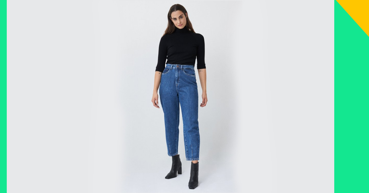 Cropped Baggy Jeans