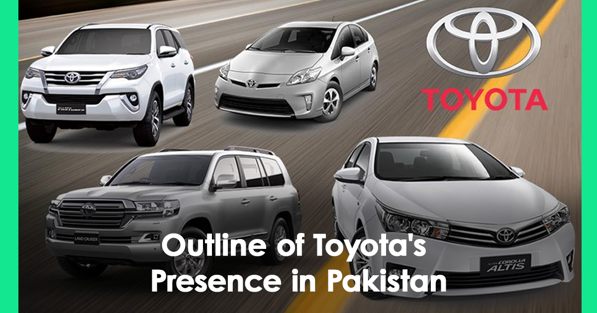 Outline of Toyota's Presence in Pakistan Toyota Pakistan price list