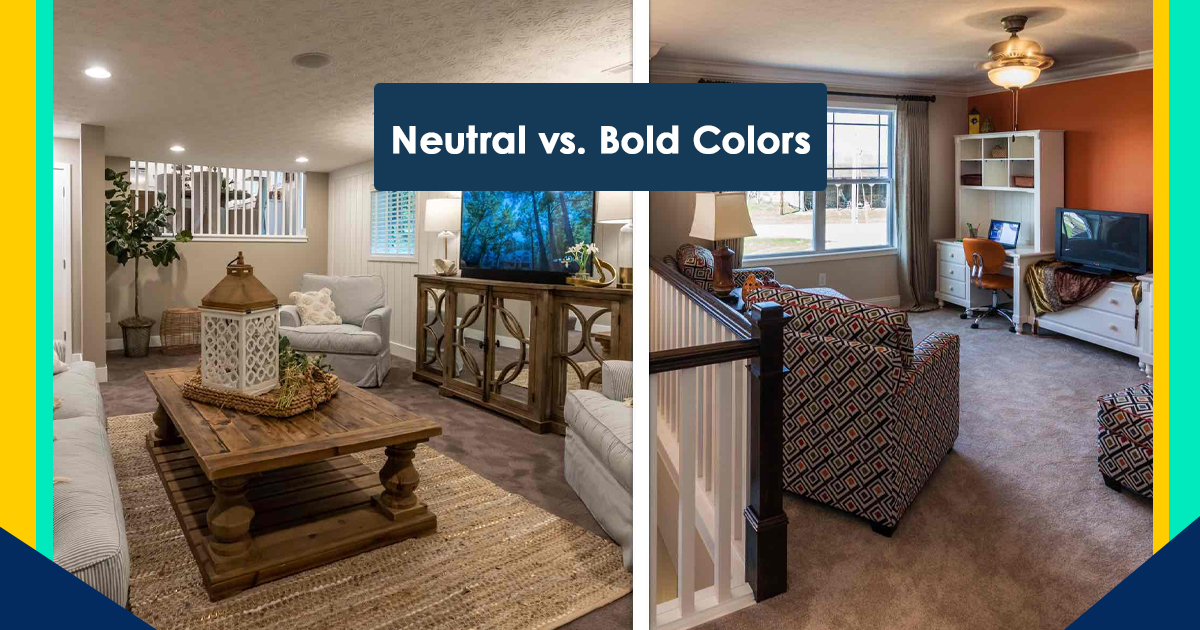 Opting for Neutral vs. Bold Colors