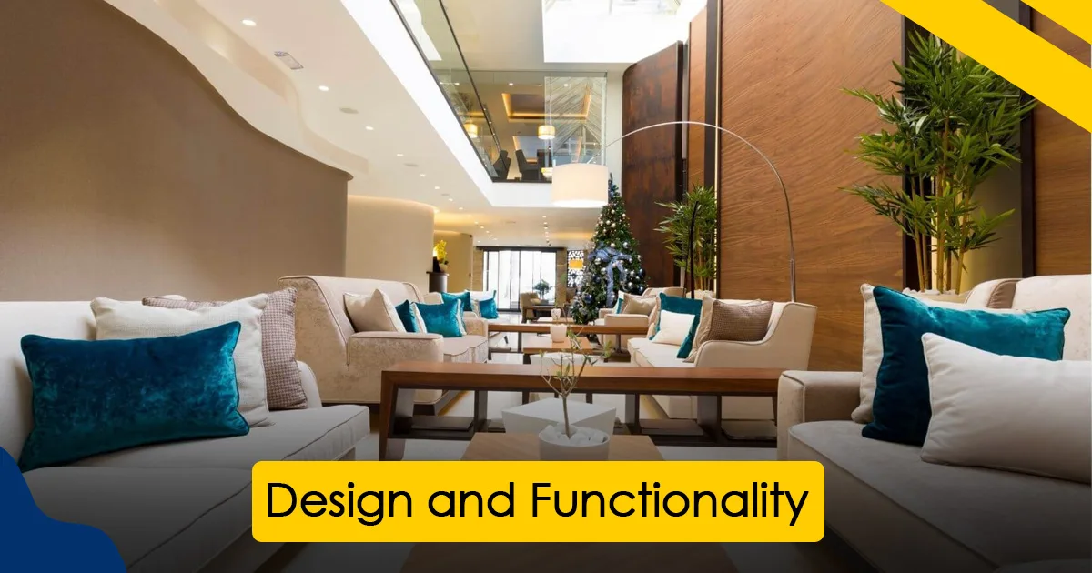 Design and Functionality furniture brands in pakistan