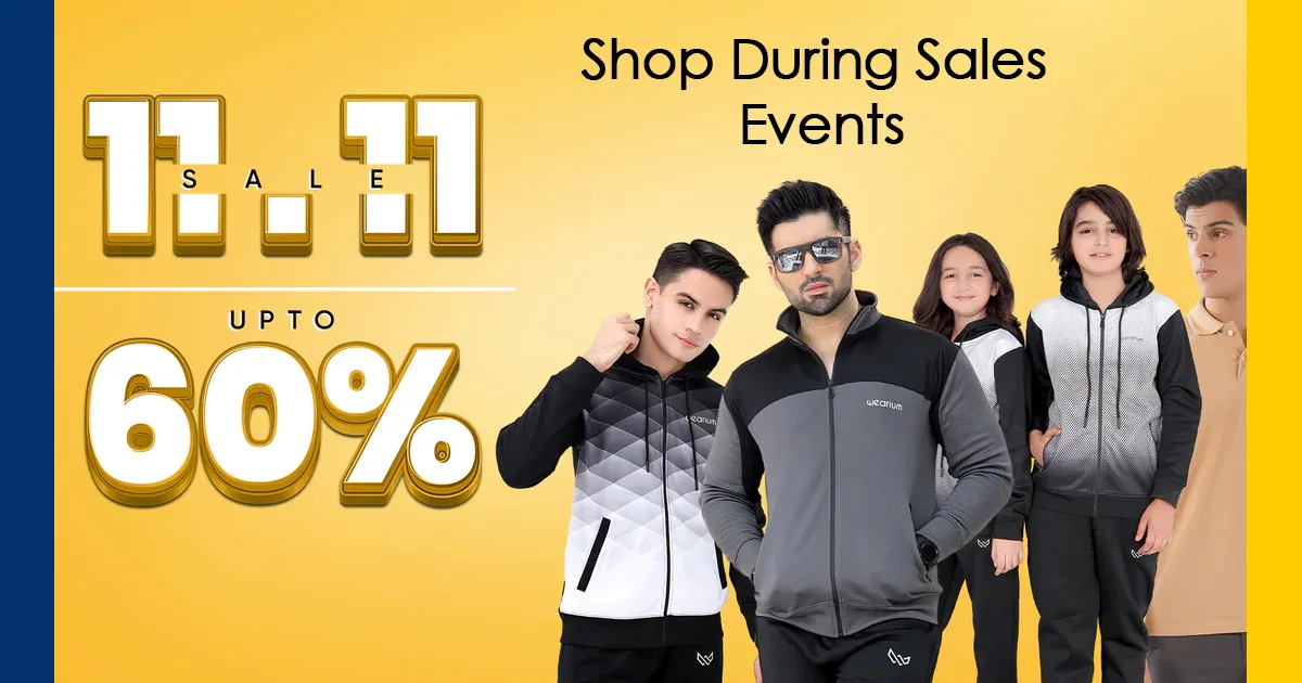 Shop During Sales Events