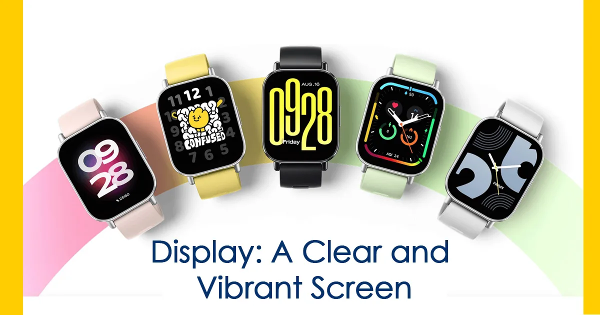 Display: A Clear and Vibrant Screen