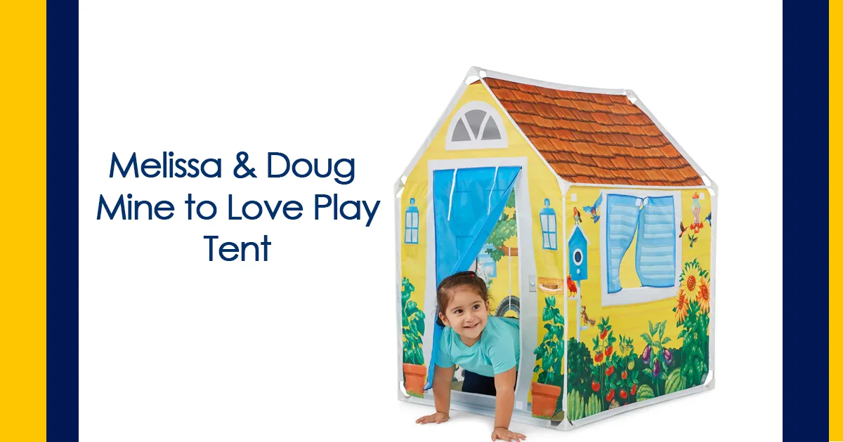 Melissa & Doug Mine to Love Play Tent