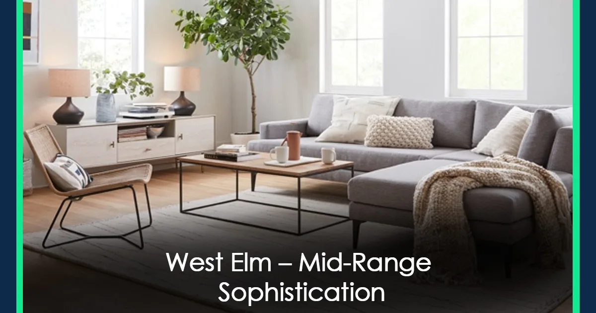 west elm - console table