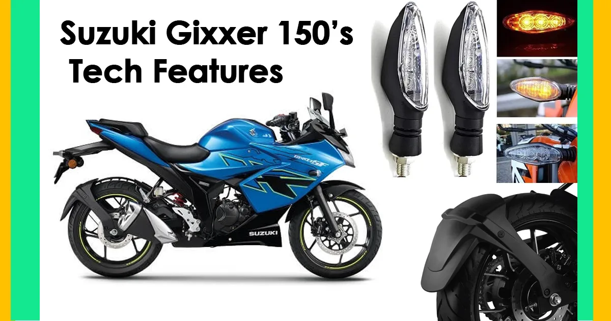 Suzuki Gixxer 150’s Tech Features