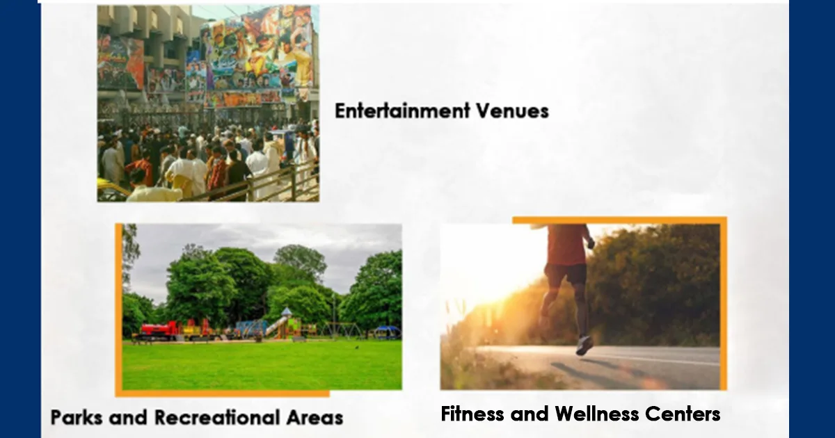 Mumtaz city Fitness and Wellness Centers, New Educational Institutions & Entertainment Venues