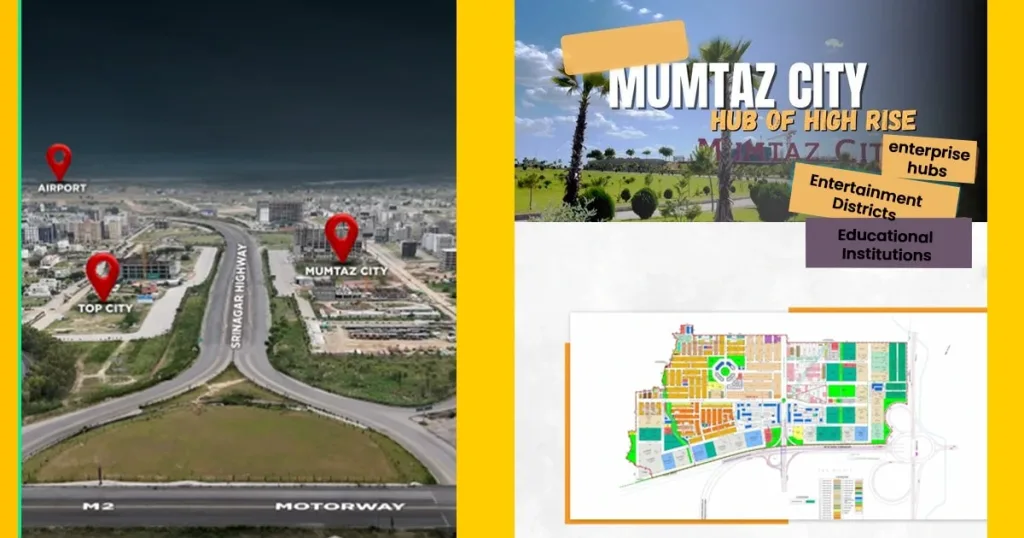 Prime Location of Mumtaz City Islamabad